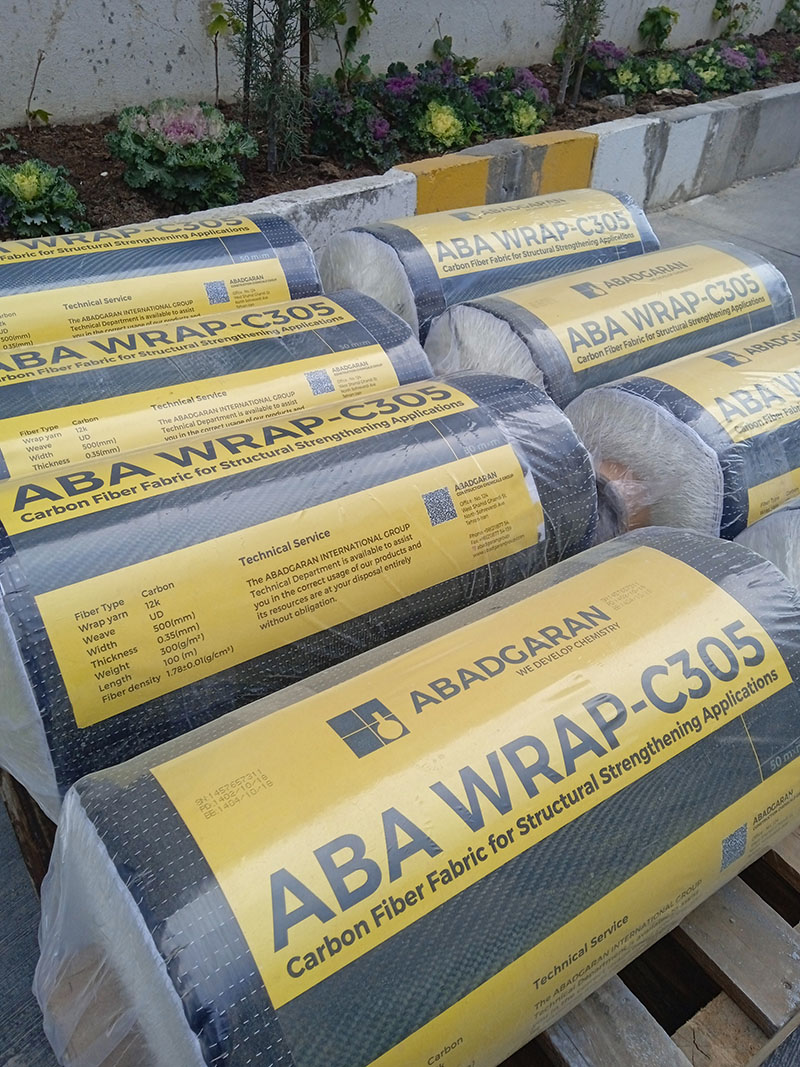 ABA WRAP-C305 FP الیاف کربن ضد حریق 